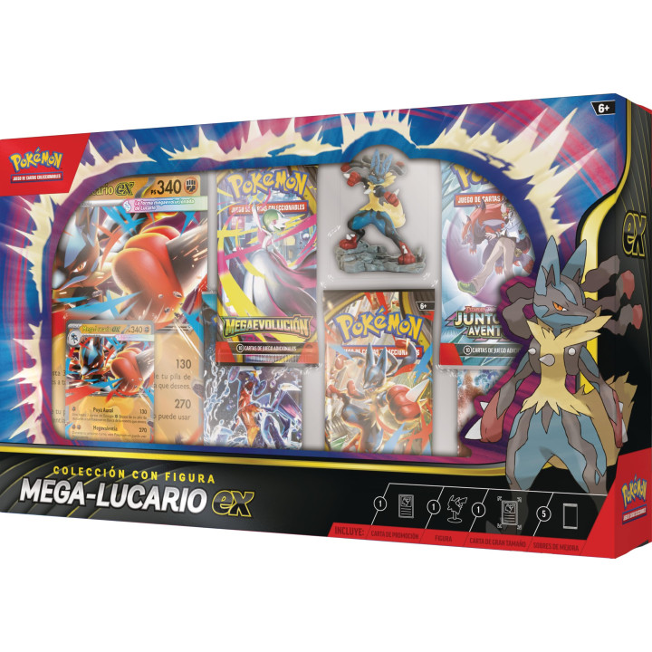 Caja Figura Mega Lucario ex