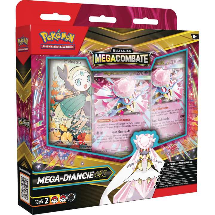 Baraja Combate Mega Diancie ex