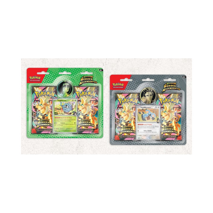 Blister 2 Sobres Héroes Ascendentes